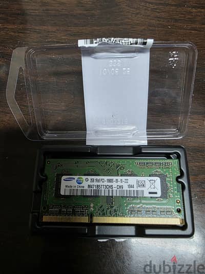 للبيع رام لاب توب سامسونج 2 جيجا DDR3 (Samsung 2GB Laptop RAM)