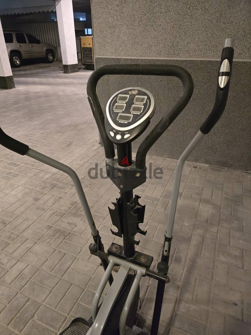 Cross-trainer exercise bike 2