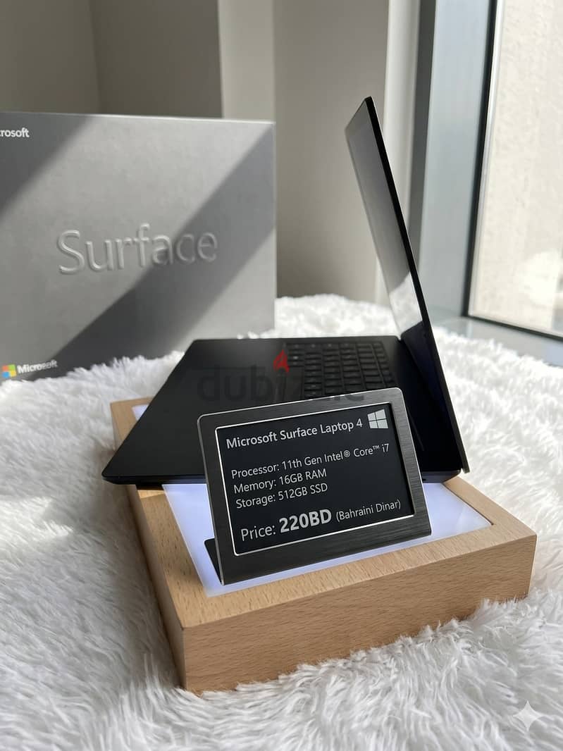 Microsoft Surface laptop 4 Core i7 16GB 512GB 10th generation 220BD 1