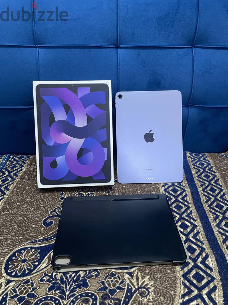 Apple iPad Air 5 (M1) 64GB Wi-Fi – Purple | Like New | With Box