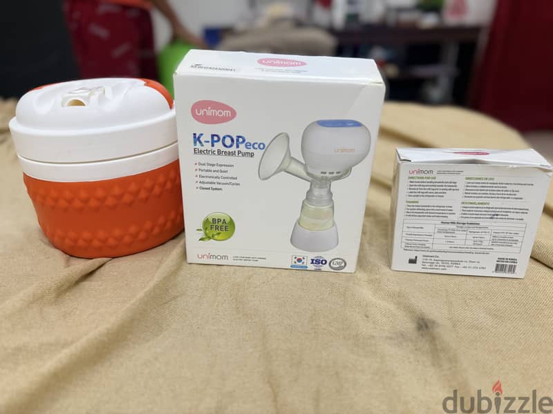 Electric Breast Pump and Breastmilk storage Bags 2