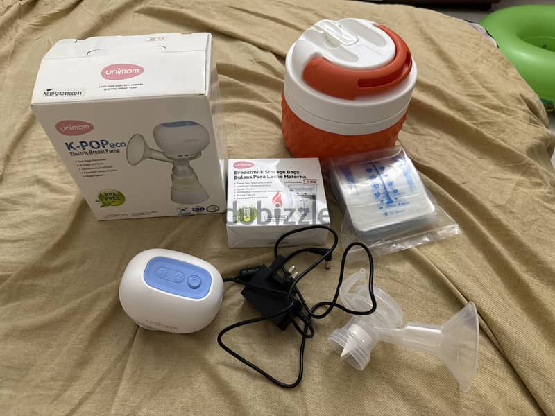 Electric Breast Pump and Breastmilk storage Bags 3