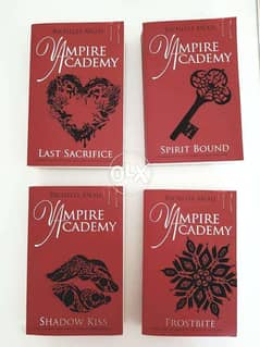 Vampire Academy Series Books 2, 3, 5 & 6 - for sale