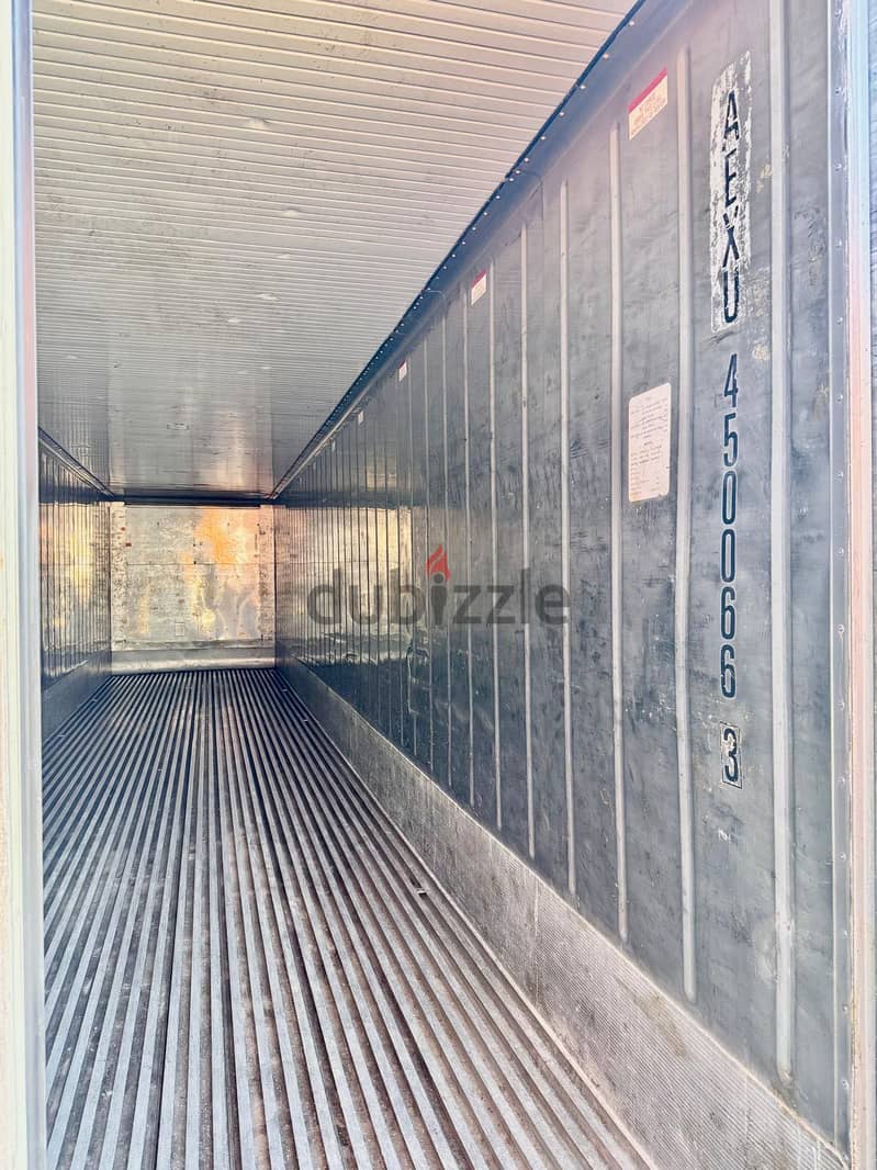 40’ REFRIGERATED CONTAINER FOR SALE 7