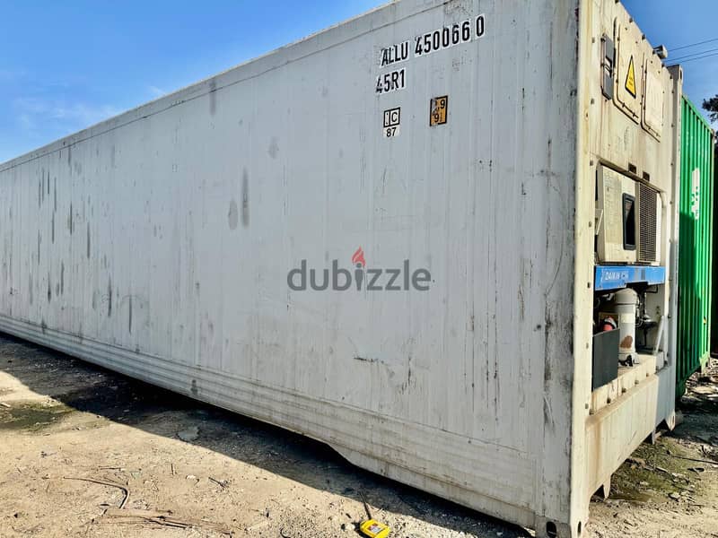 40’ REFRIGERATED CONTAINER FOR SALE 9