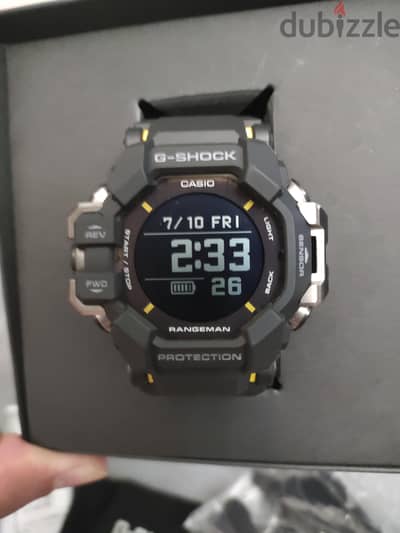 G-Shock Rangerman Black yellow