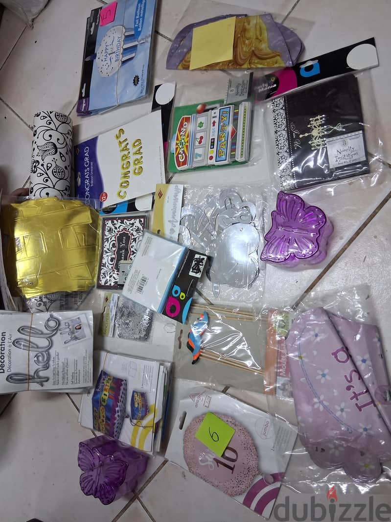 party items urgent for sale. . 6