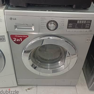 LG 8KG Washer 4KG Drayer 75BD Very Good performance Quality product
