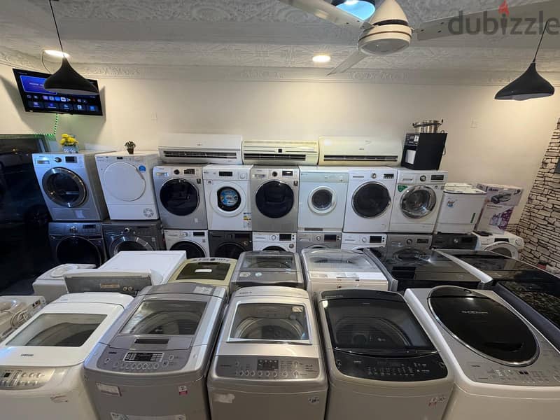 LG 8/4KG Front Load Used Washing Machine Very Good Condition Only 89BD 5