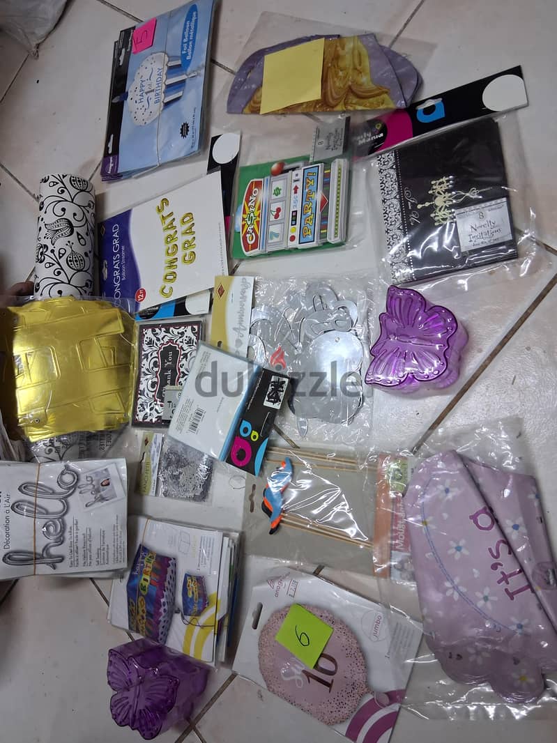 decorated items urgent for sale. . 10