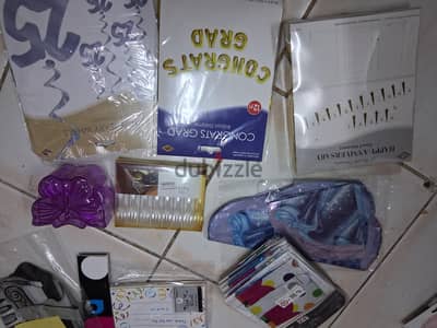 decorated items urgent for sale. .
