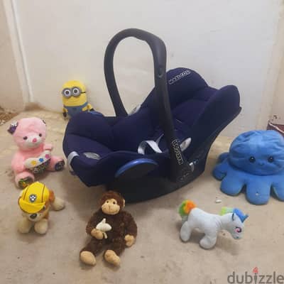 Call (36216143) MAXI-COSI Baby Car Seat in Good condition 6BD Only