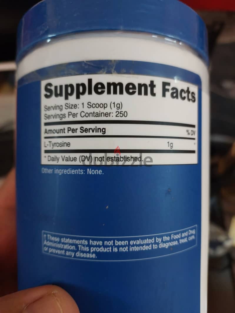 Nutricost L-tyrosine + Free caffeine/matcha supplement 1