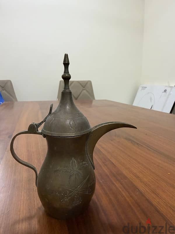 دلة قديمة نحاس سعودية | لهواة التراث والتحف 1