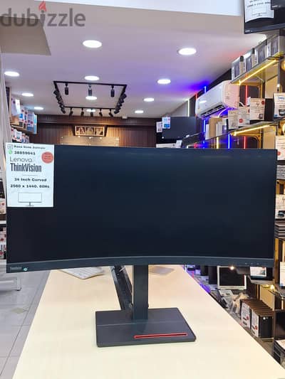 Lenovo ThinkVision T34w-20 UltraWide Curved Display 33975250