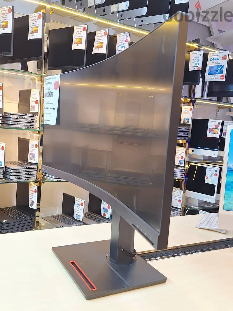 Lenovo ThinkVision T34w-20 UltraWide Curved Display 33975250 1