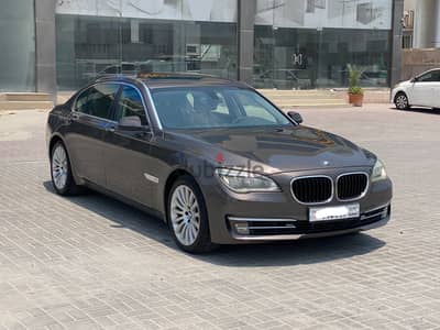 BMW 740Li 2014 Brown