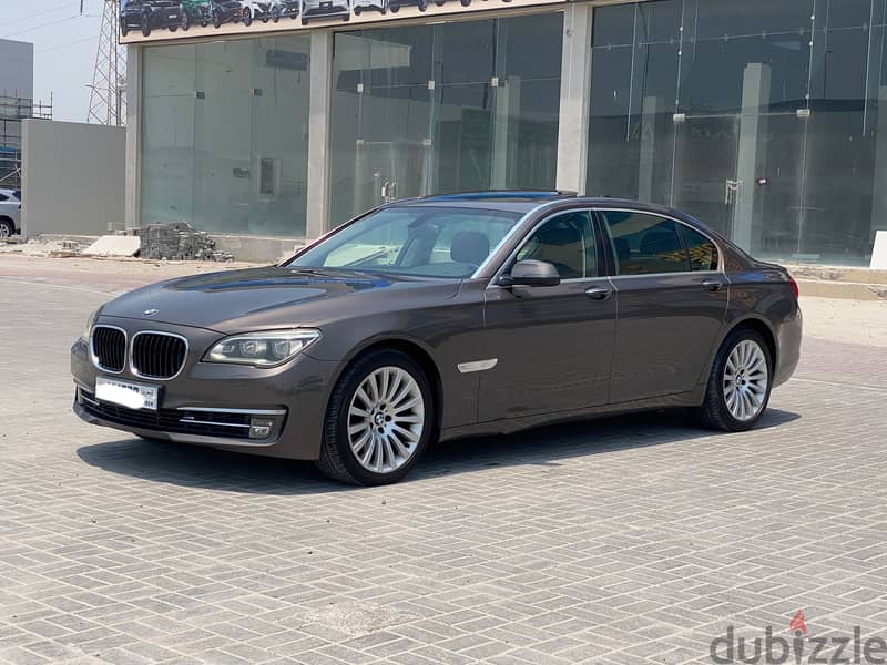 BMW 740Li 2014 Brown 1