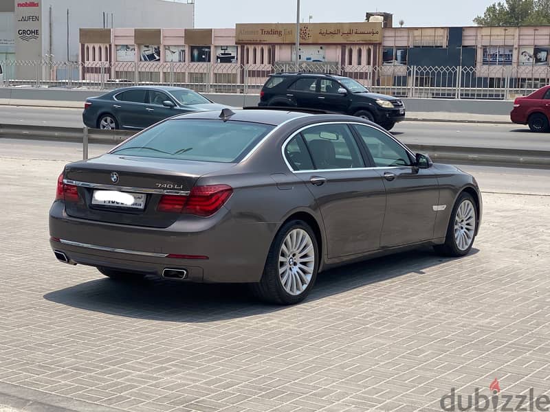 BMW 740Li 2014 Brown 6
