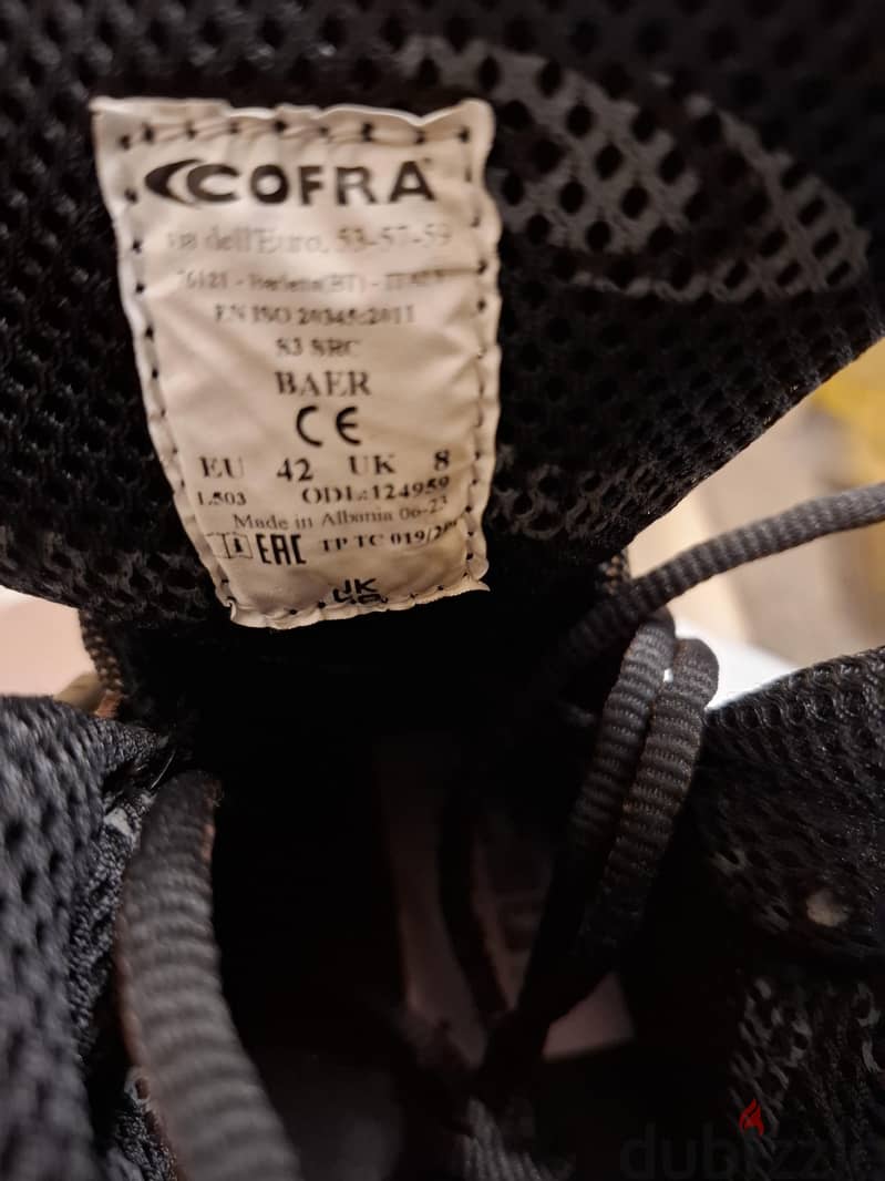 Brand New Cofra Safety Shoes – Size 42 (Never Used) 1