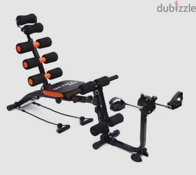 six pack bench with cycle