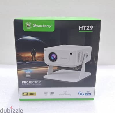 Brand New Smart Android WIFI Projector Youtube & Mobile Screen Sharing