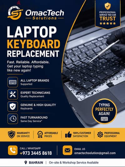Laptop Keyboard Replacement