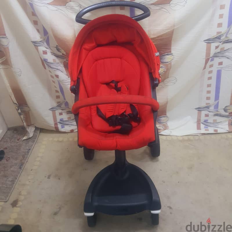 Call (36216143) Baby Stroller In Good Condition 12BD Only 6