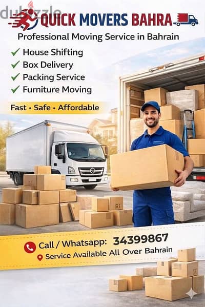 HOUSE SHIFTING FURNITURE MOVING PACKING UNPACKING QUICK MOVERS PACKERS