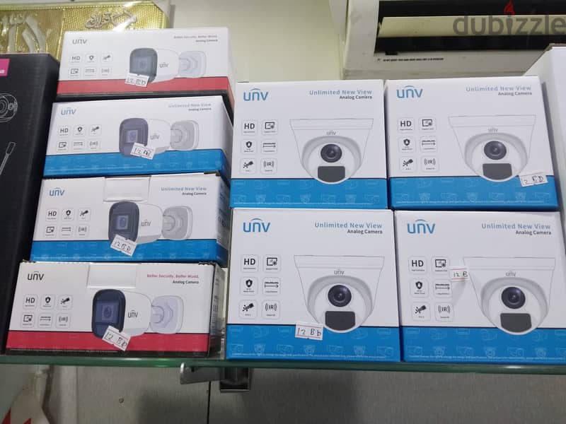 UNV CCTV Camera Package 4 Cameras + DVR, 1TB DRIVE & with monitor 3