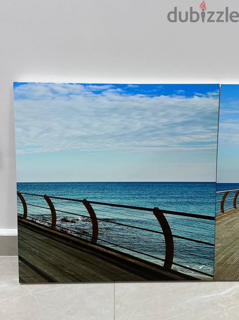 three-piece sea-themed wall art 5