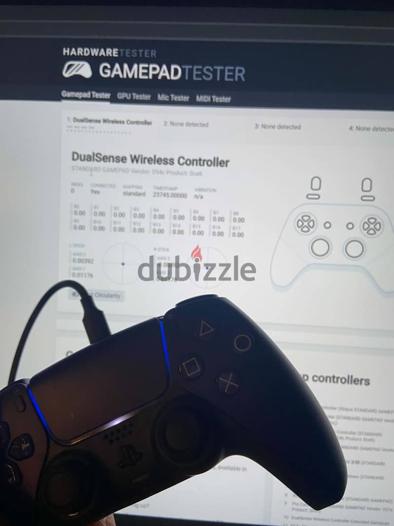 PS5 Controller with TMR Sticks (will never get stick drift) 1