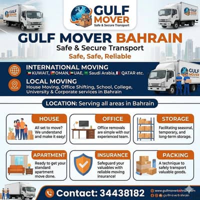 Bahrain Movers and packers professional service in Bahrain