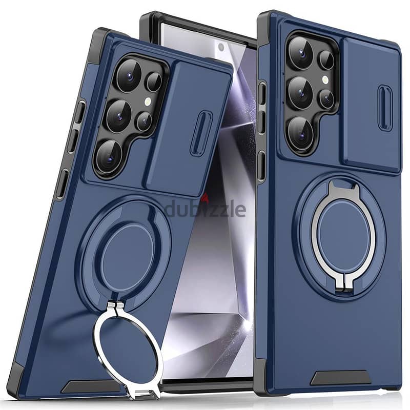 Luxury Magnetic Cover for Samsung S25 Ultra 1
