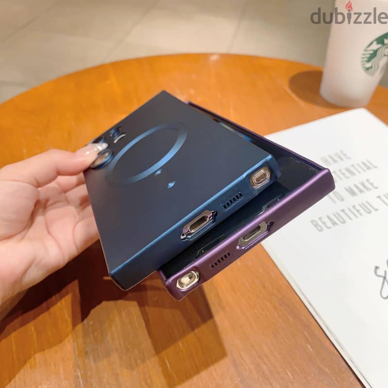 Luxury Magnetic Cover for Samsung S25 Ultra 4
