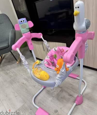 نقاز اطفال مع العاب بحاله ممتازه