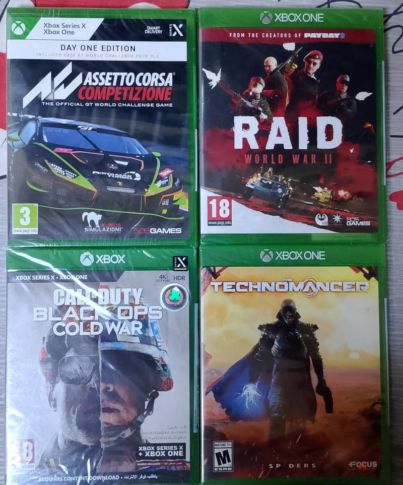 XBOX and XBOX One CD Games 1