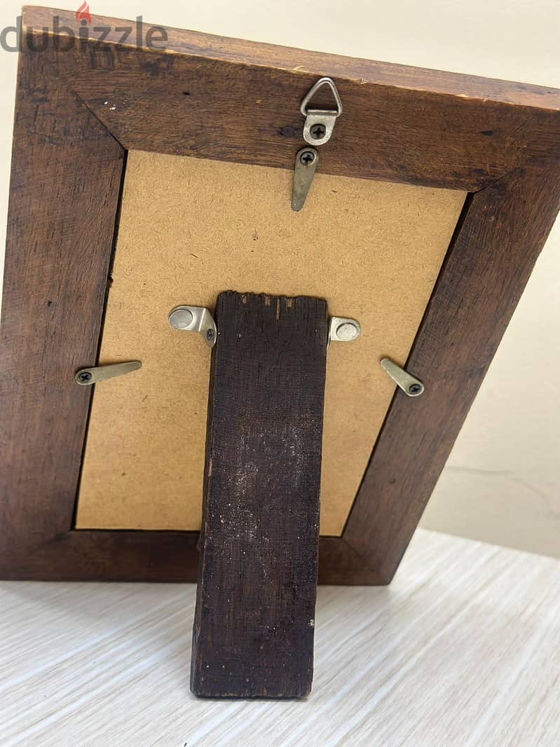Vintage Wooden Mirror 7