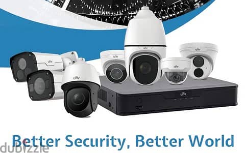 Brand New UNV CCTV System Full Kit 4 Channel DVR + 4 Cameras + 1TB HDD 2