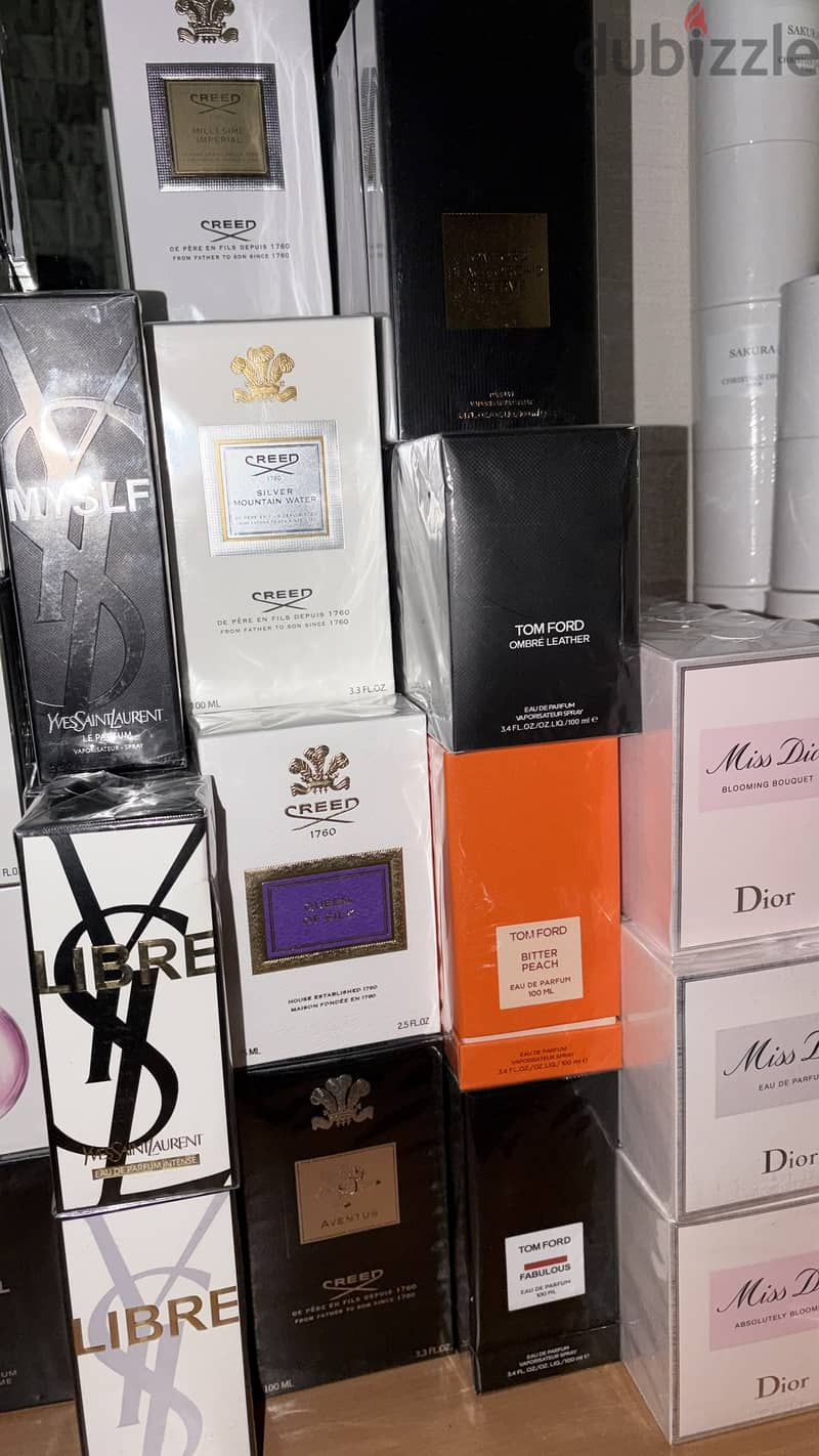 Authentic Perfumes Collection  •	Christian Dior: Gris Dior, Purple Ou 1