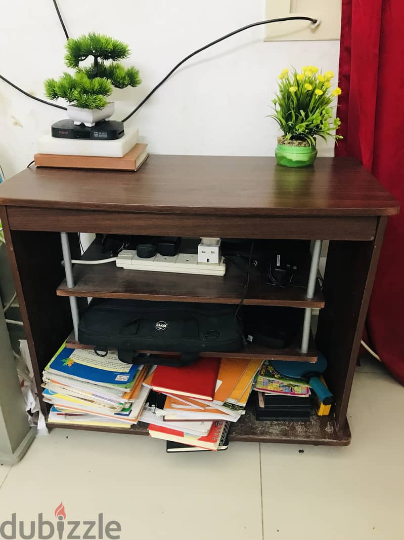 TV Table trolley with wheels 7
