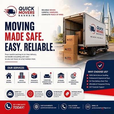 House Movers Packers Bahrain Furniture Packing Unpacking Home Shifting