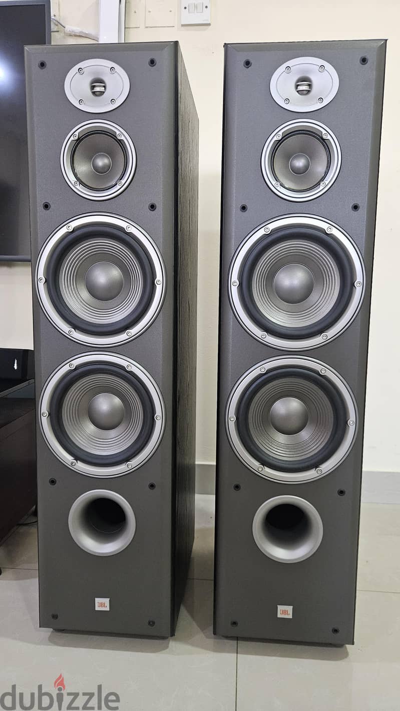 JBL E90 Speakers with Matching Harman Kardon Amplifier 1