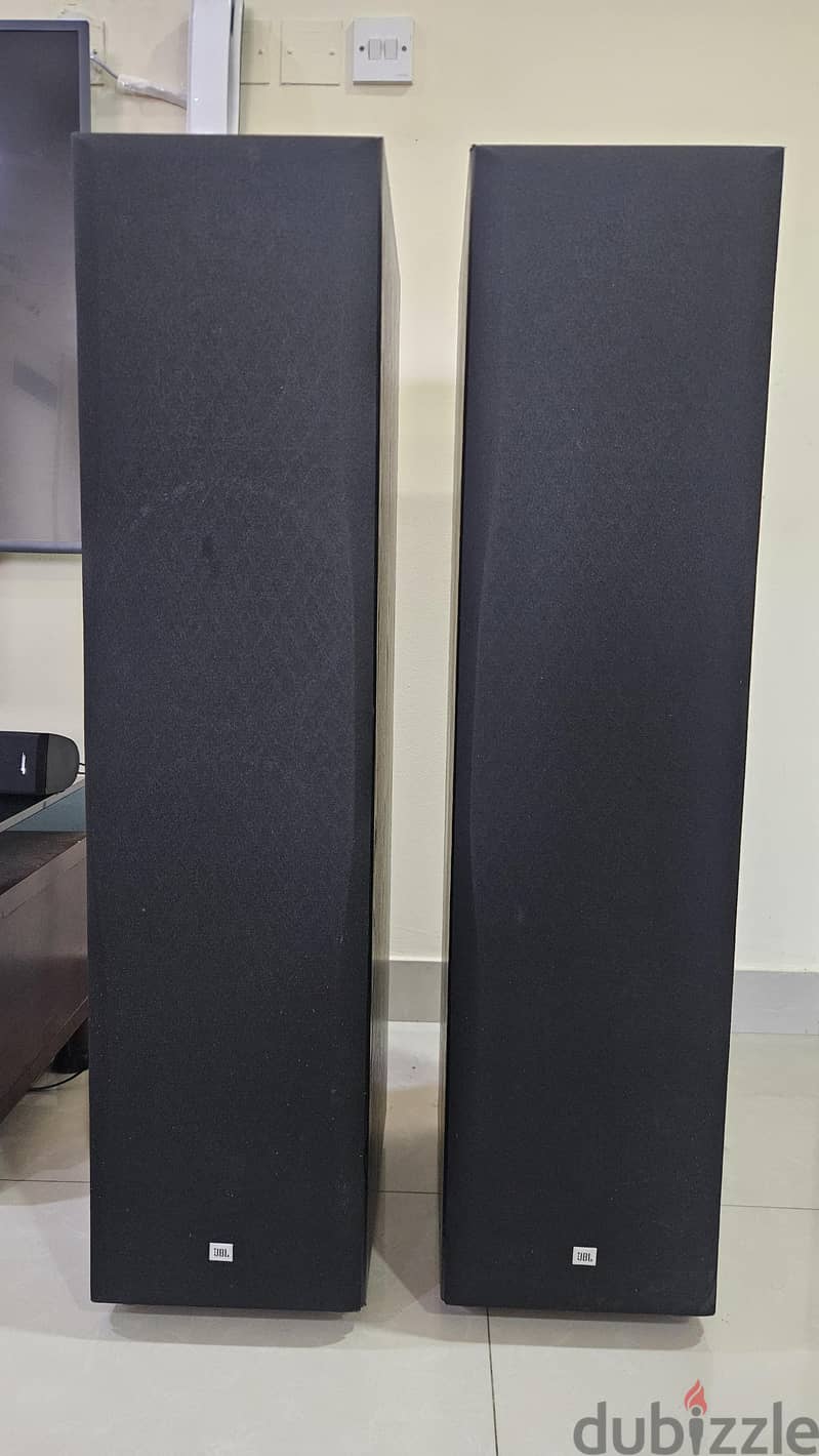JBL E90 Speakers with Matching Harman Kardon Amplifier 3