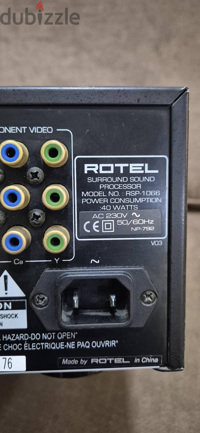 ROTEL SOUND PROCESSOR 3
