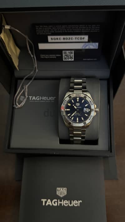 Tag Heuer Aquaracer 300m Calibre 5 Mint Condition like new with set