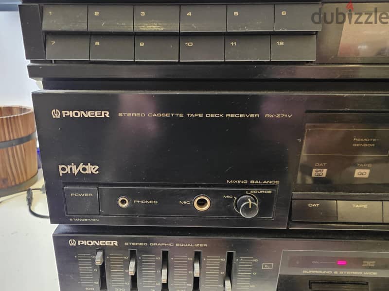 pioneer stereo 110V 3