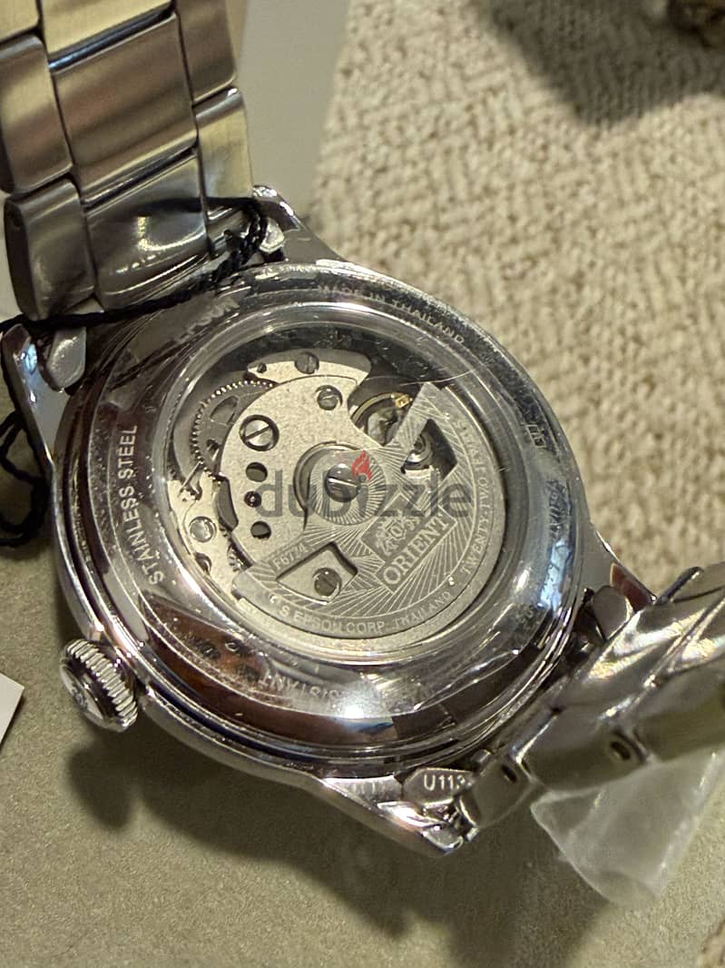 For sale orient bambino salmon dial new 3