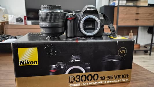 USED nikon d3000 18-55 VR Kit