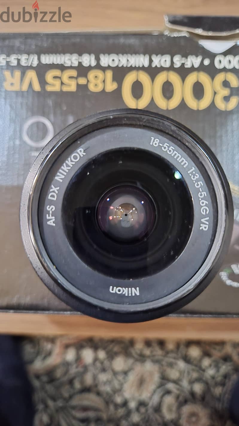 USED nikon d3000 18-55 VR Kit 3